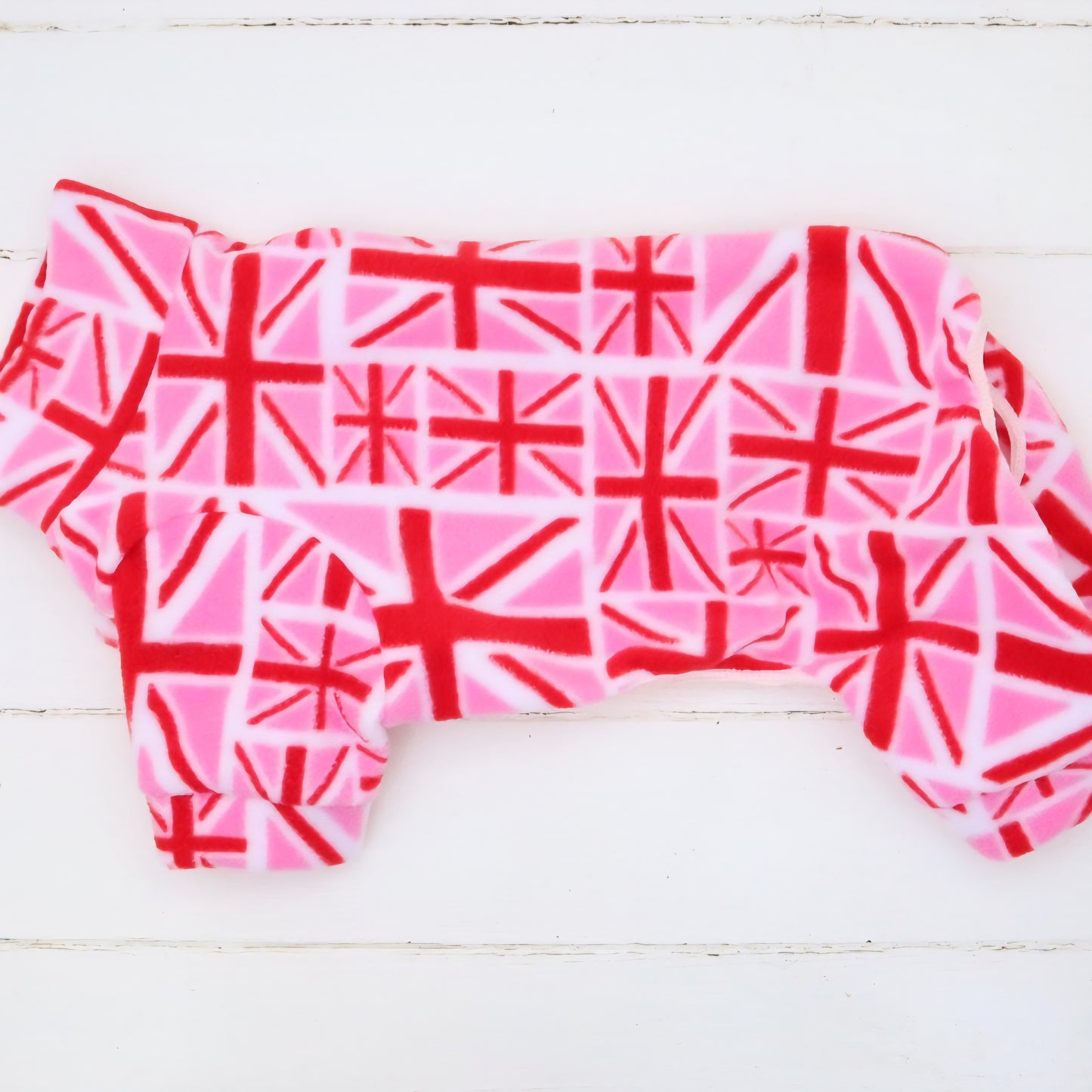 Bright Union Jack Waterproof Fleece Suit Also Available as a Jumper Tankie or Coat