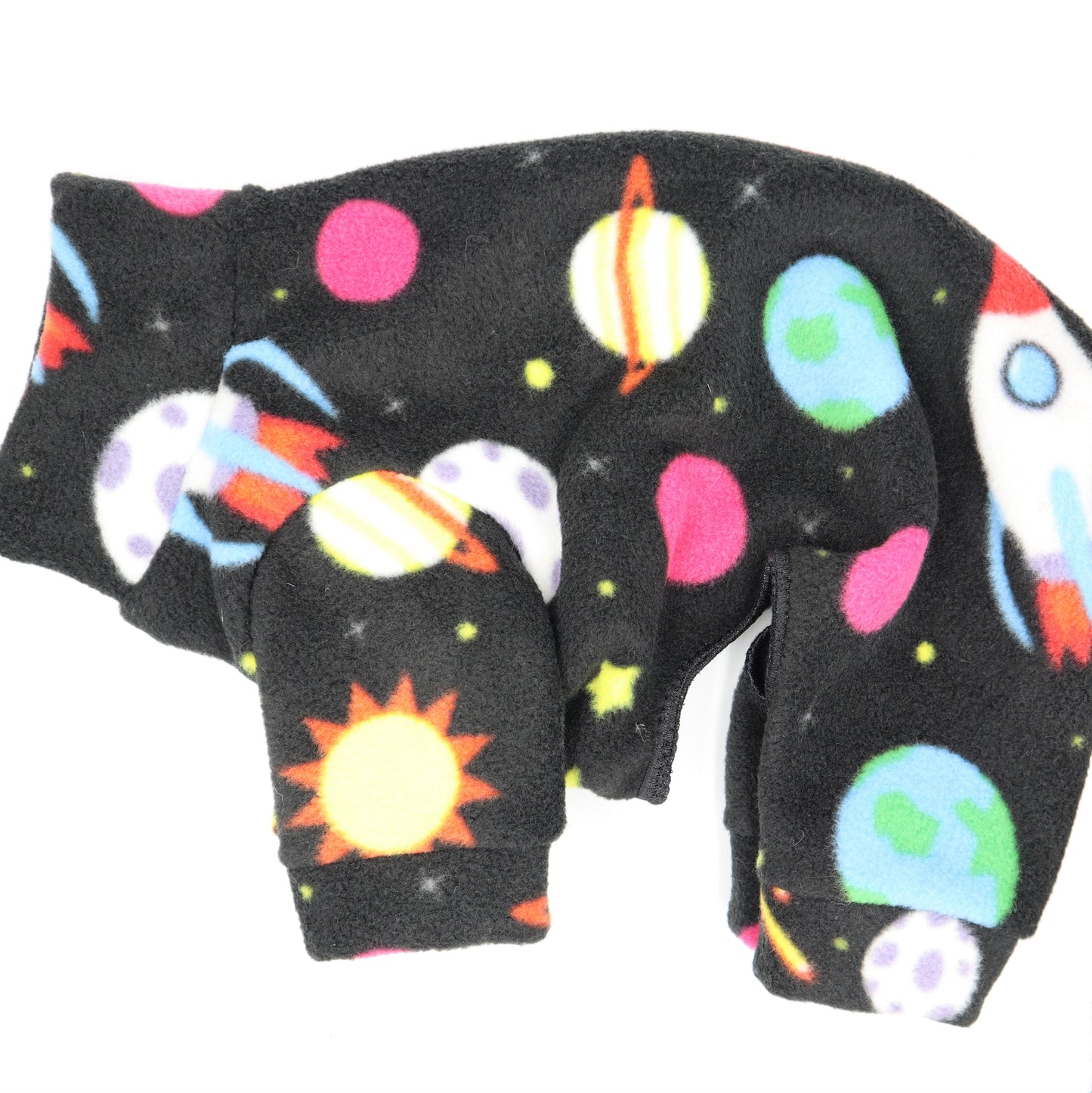 Waterproof Fleece Suit in Space Print Design Also Available as a Jumper Tankie or Coat
