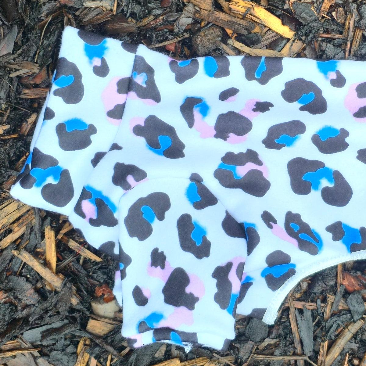Waterproof Lightweight Super Soft Digital Printed Fleece Suit in Leopard Print Design Also Available as a Jumper or Coat