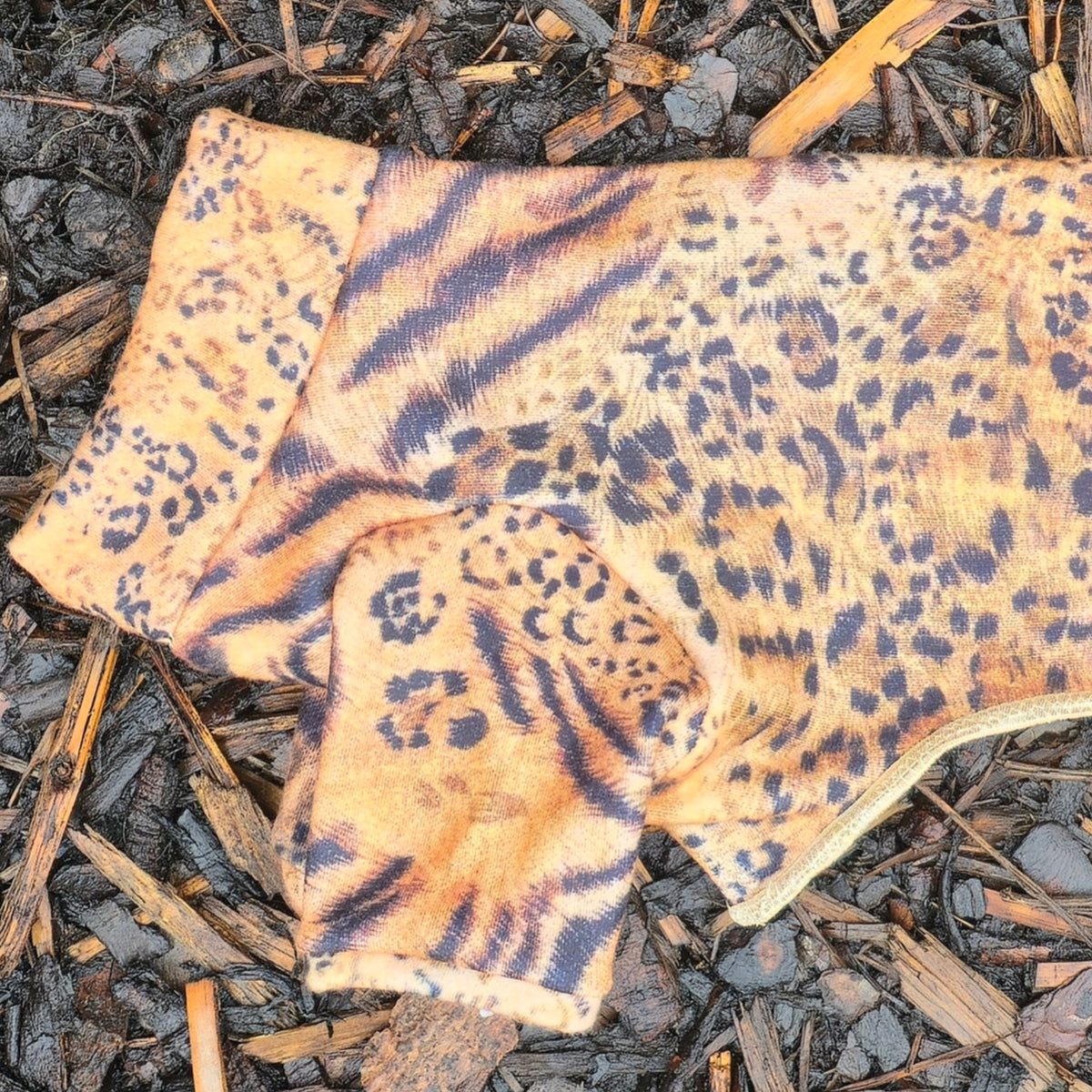 Waterproof Lightweight Super Soft Digital Printed Fleece Suit in Leopard Tiger Print Design Also Available as a Jumper or Coat