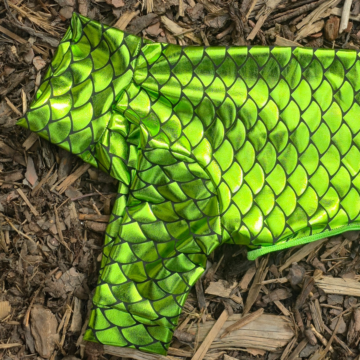 Metallic Scales Suit in Green Print Design Also Available as a Jumper or Coat 'Hear Me ROAR' Range