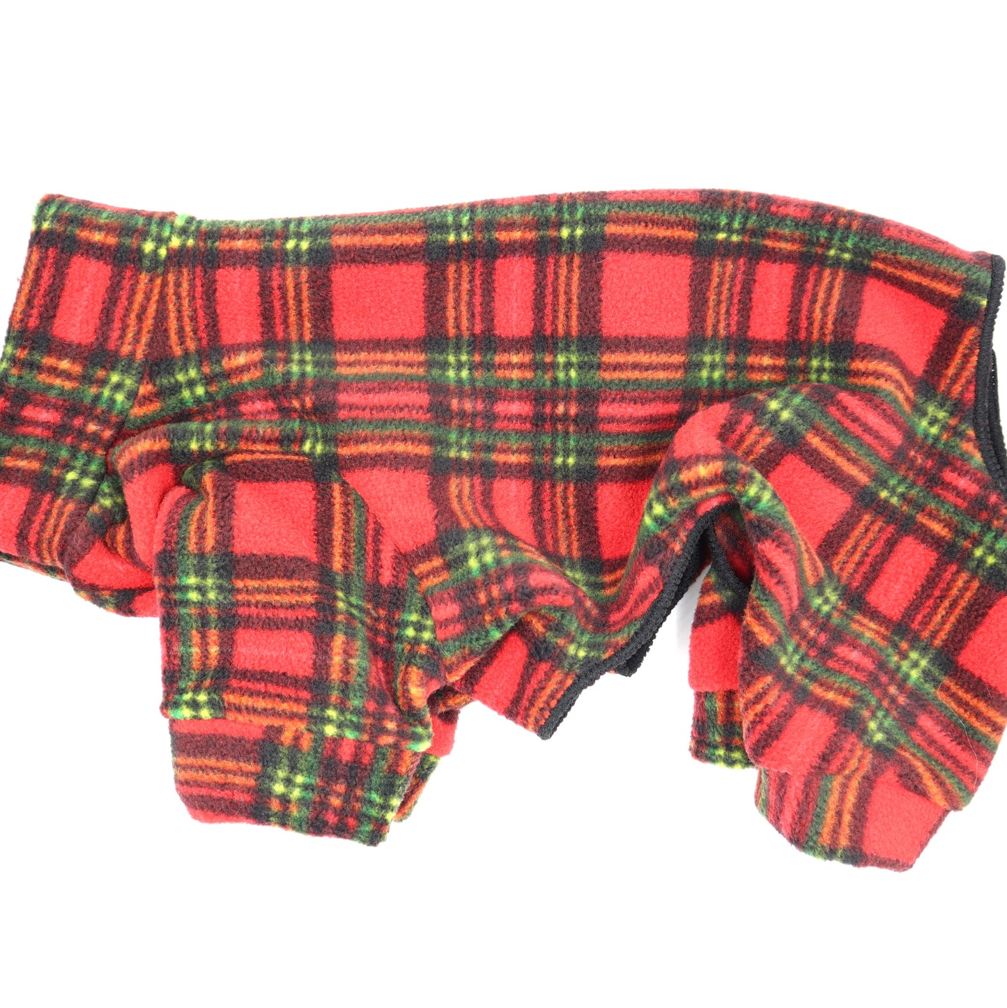 Christmas Tartan Waterproof Fleece Suit Also Available as a Jumper Tankie or Coat