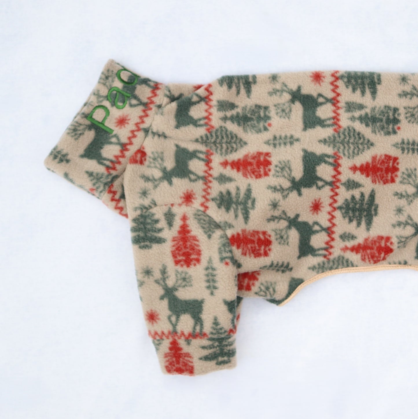 Christmas Nordic Reindeer Design Waterproof Fleece Suit Also Available as a Jumper or Coat