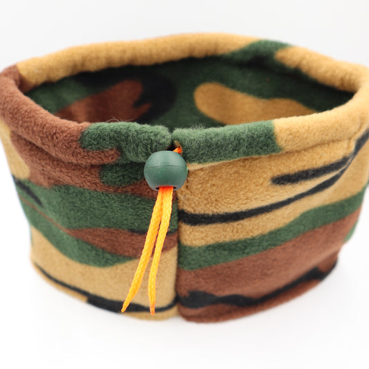 Camo Fleece Snood These can be made in ANY of my fleece designs. DOUBLE thickness Pop a note at checkout which design you would like