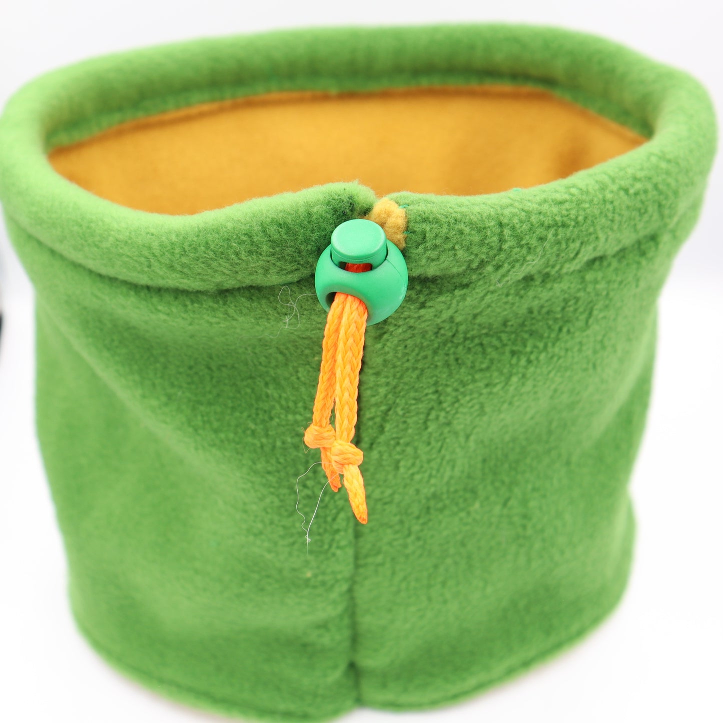 Green & Mustard Fleece Snood These can be made in ANY of my fleece designs. DOUBLE thickness Pop a note at checkout which design you would like