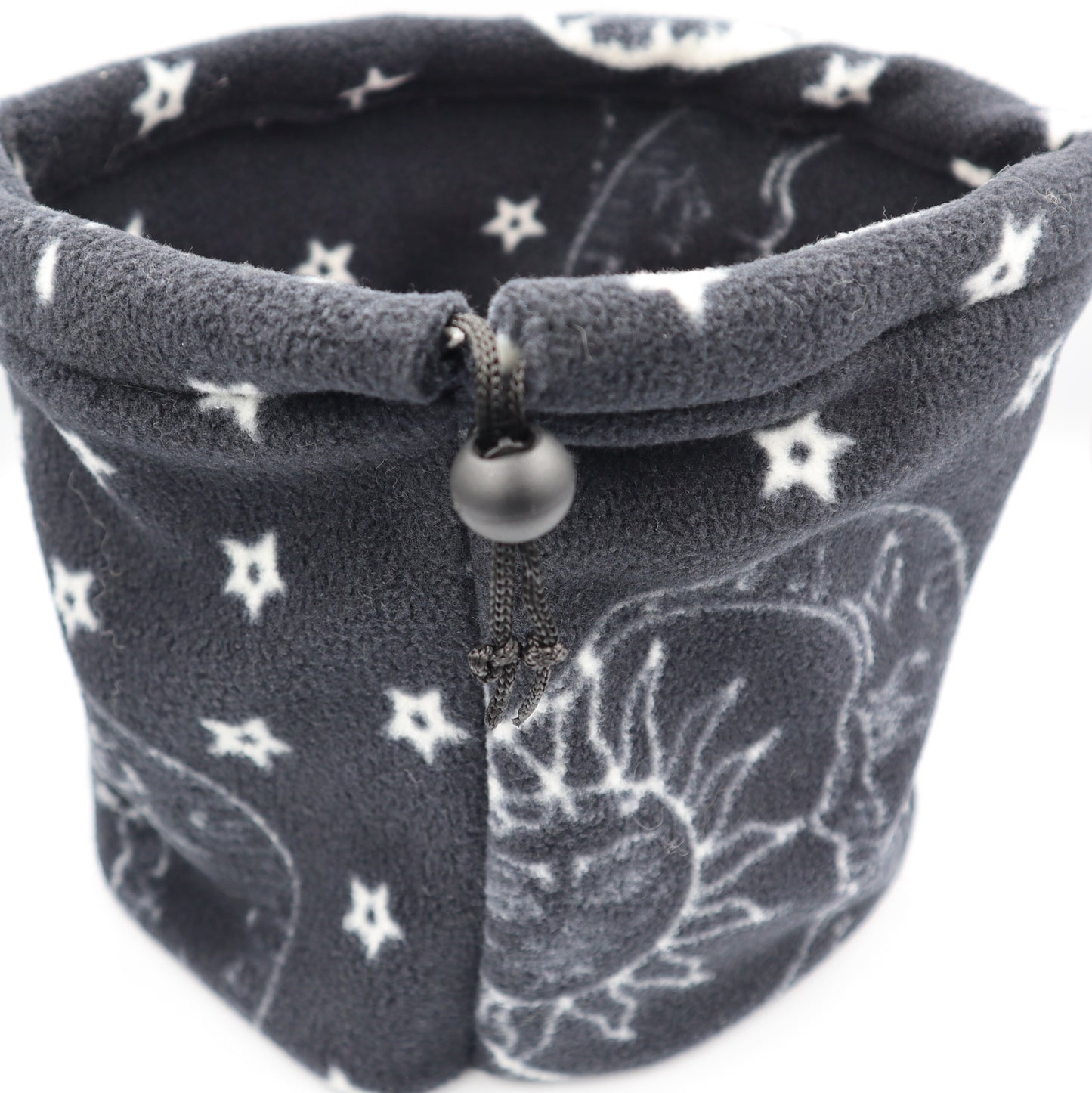 Black Celestial Fleece Snood These can be made in ANY of my fleece designs. DOUBLE thickness Pop a note at checkout which design you would like