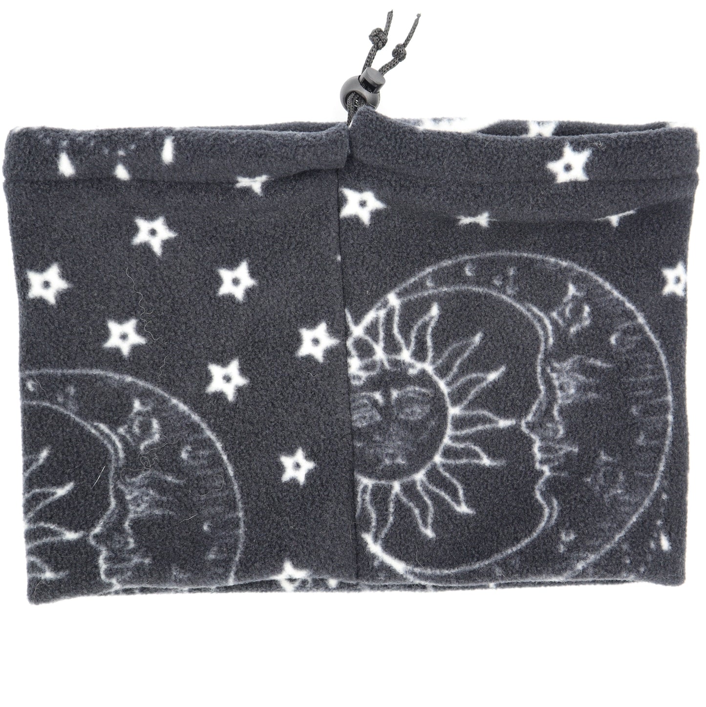 Black Celestial Fleece Snood These can be made in ANY of my fleece designs. DOUBLE thickness Pop a note at checkout which design you would like