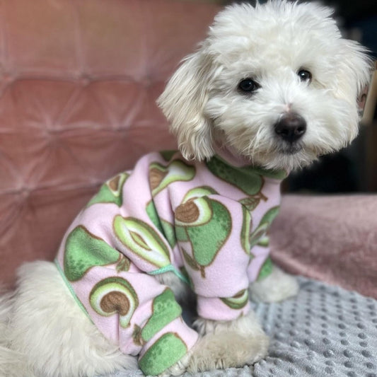 Waterproof Fleece Suit in Avocado Design Also Available as a Jumper  Tankie or Coat