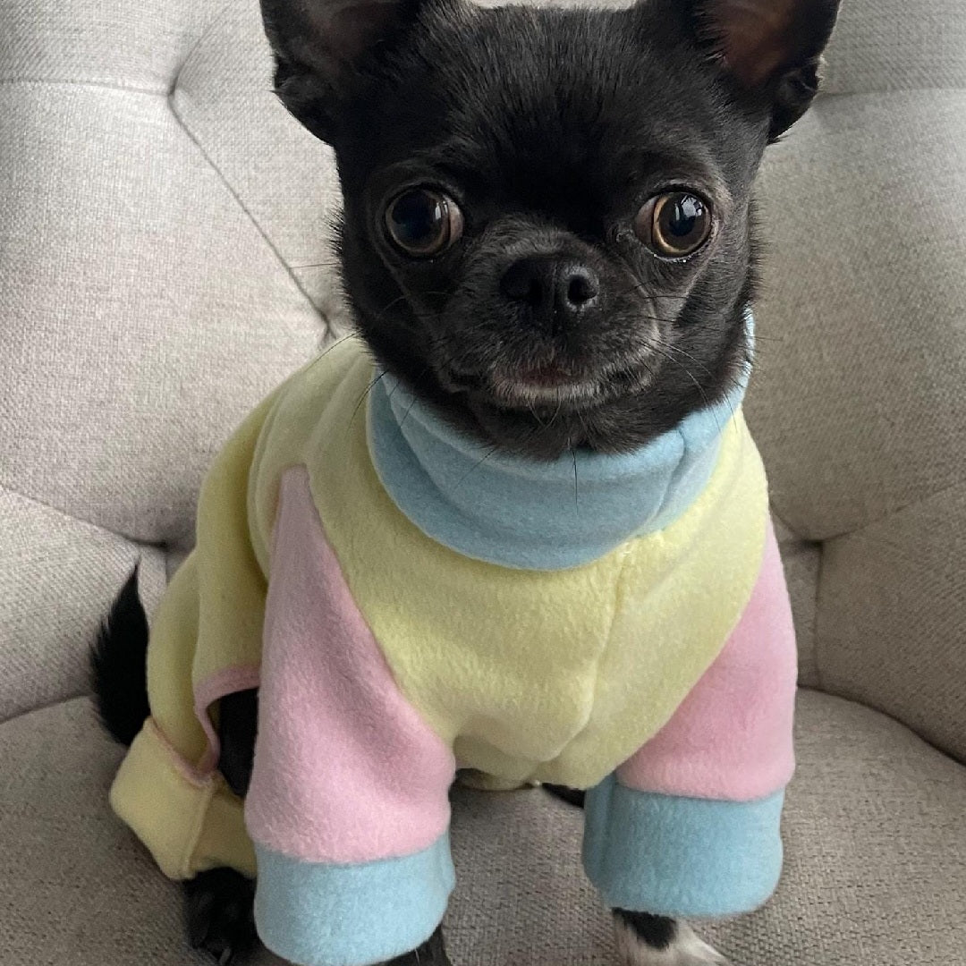 Waterproof Fleece Suit in Pastel Design Also Available as a Jumper or Tankie