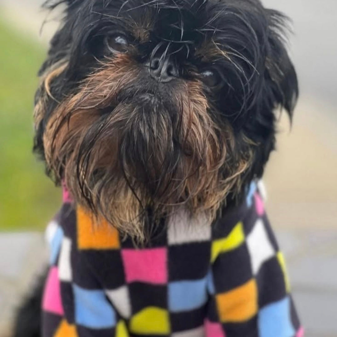 Waterproof Fleece Suit in Liquorice Allsorts Print Design Also Available as a Jumper Tankie or Coat