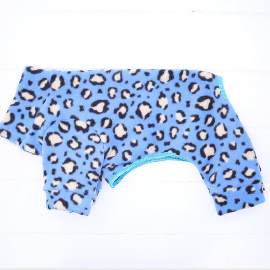 Waterproof Fleece Suit in Leopard Print Design Also Available as a Jumper  Tankie or Coat