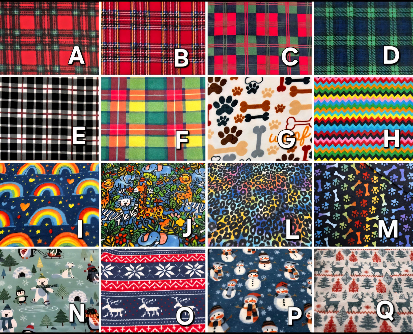 Personalised Christmas Stocking CHOICE of Designs